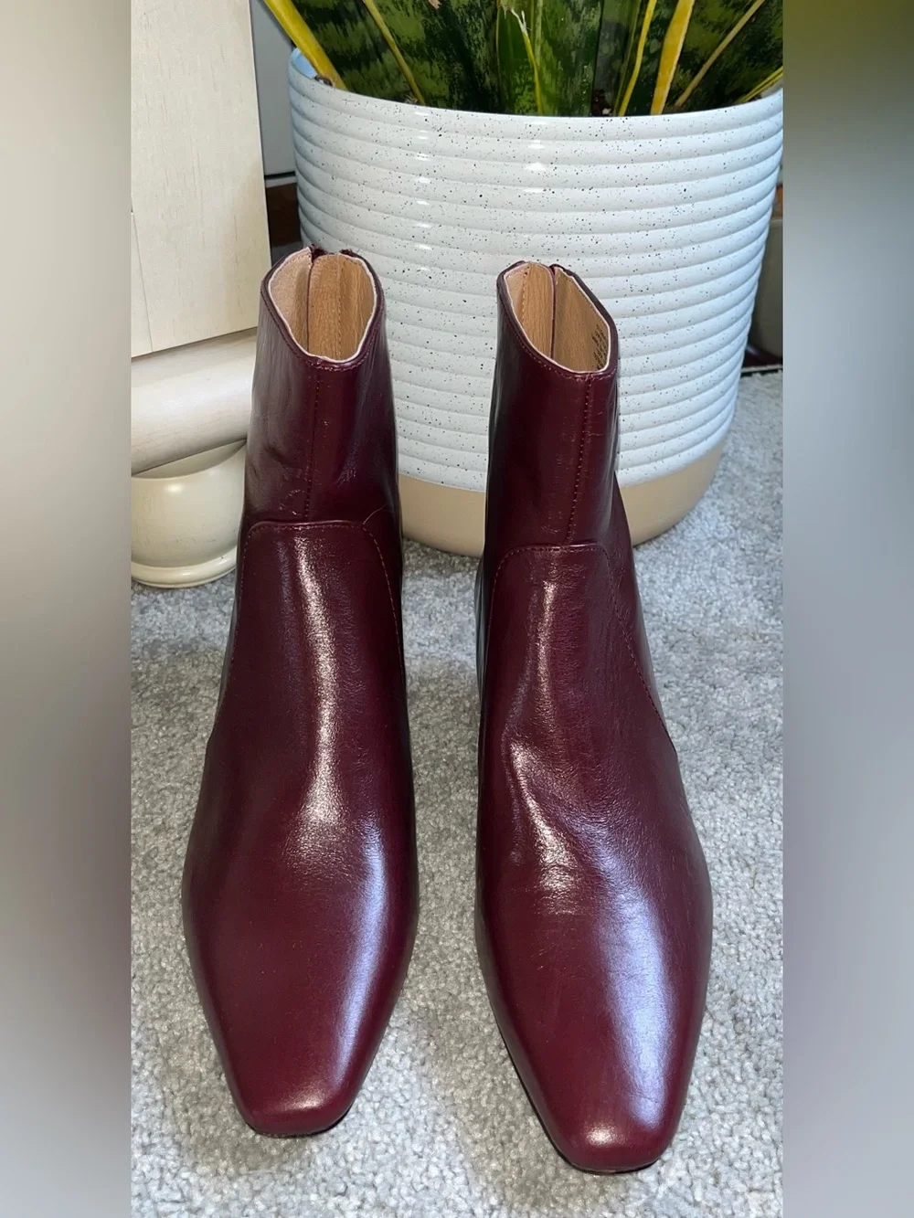 NWOB MADEWELL The Dimes Kitten Heel Genuine Leather Boots 7.5